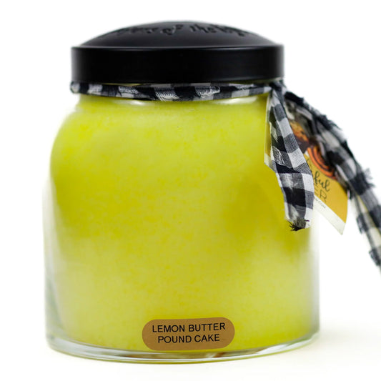 Lemon Butter Pound Cake - 34 oz Papa Candle