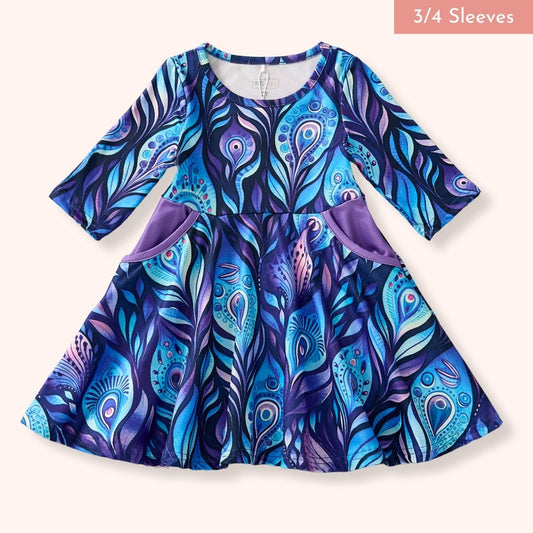 Majestic Plumes Dress 4T