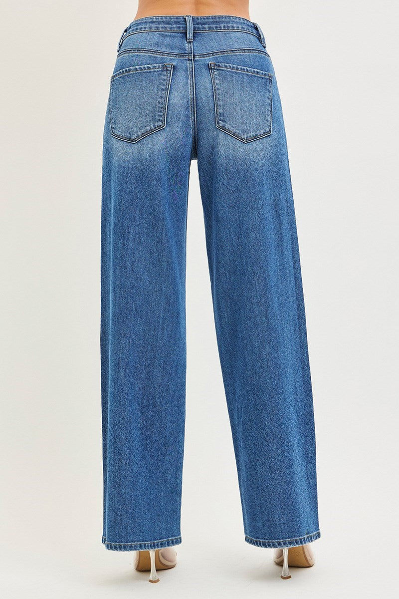 SLOUCHY BAGGY JEANS Medium Wash