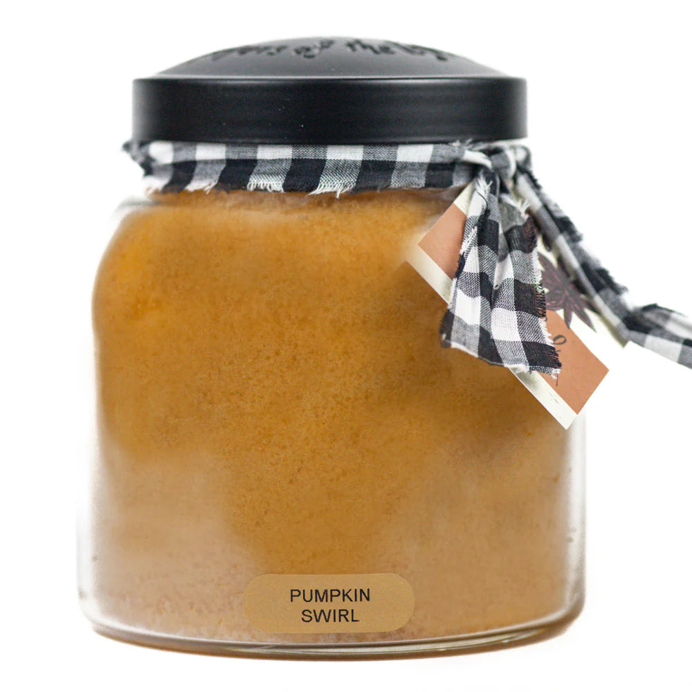 Pumpkin Swirl - 34 oz Papa Candle