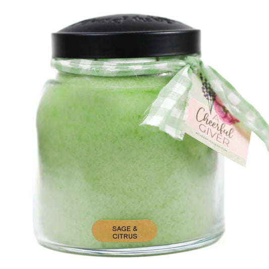 Sage & Citrus - 34 oz Papa Candle