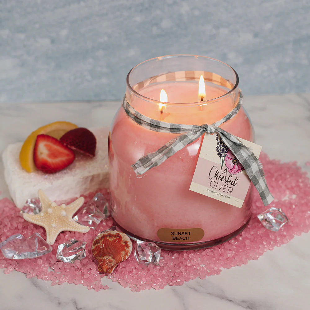 Sunset Beach - 34 oz Papa Candle