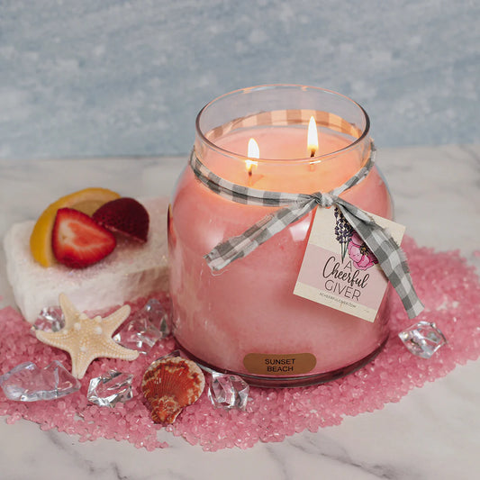 Sunset Beach - 34 oz Papa Candle