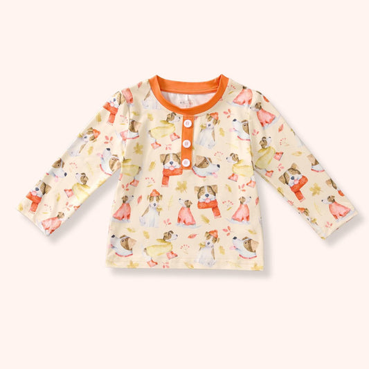 Snuggly Paws Boys Shirt 12-18mos