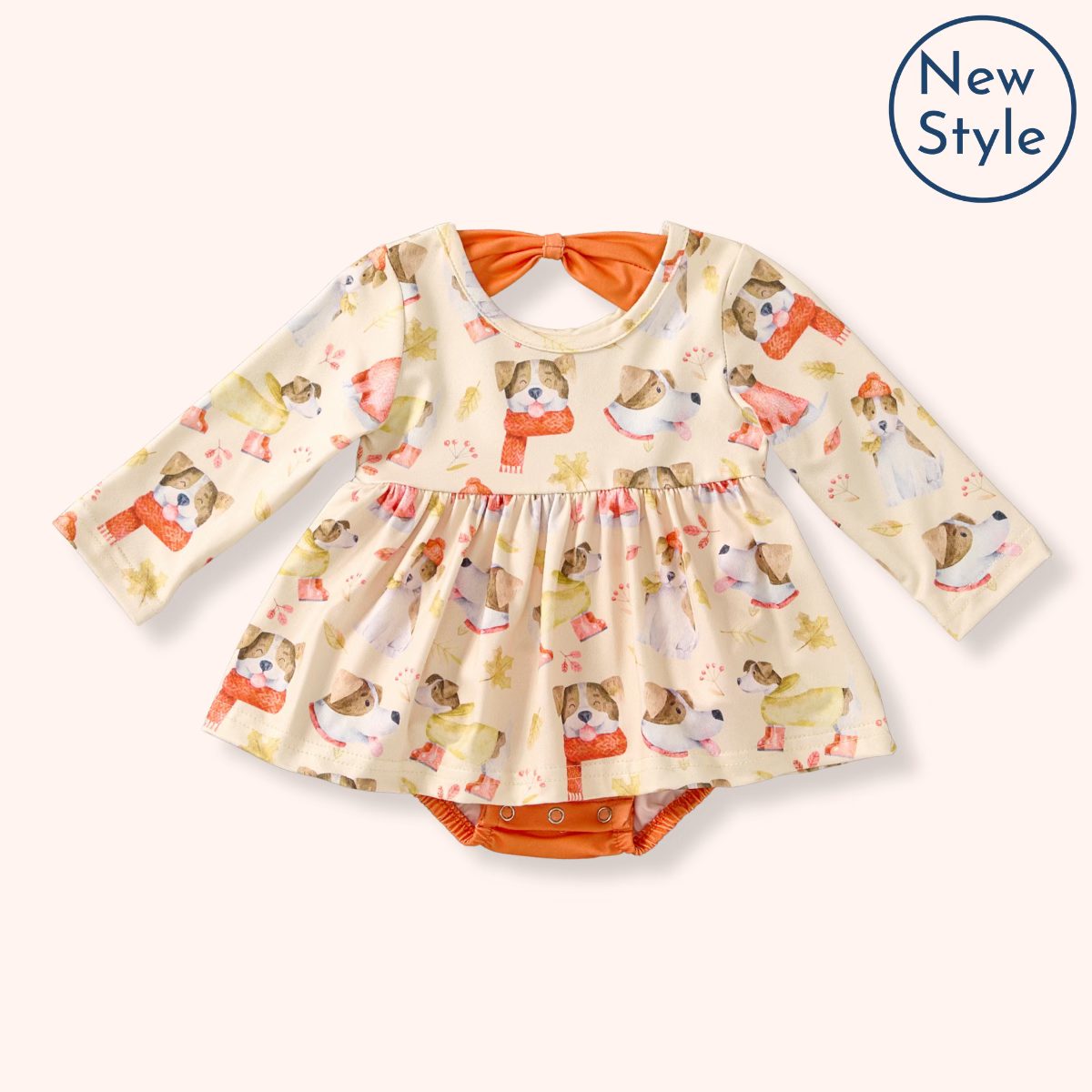 Snuggly Paws Infant Romper 9-12mos