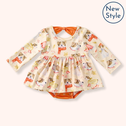 Snuggly Paws Infant Romper 9-12mos