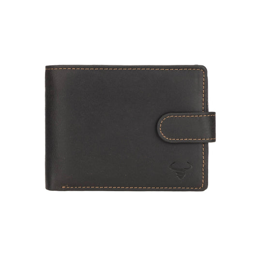 Phoenix Leather Clip Wallet – Men – Brown