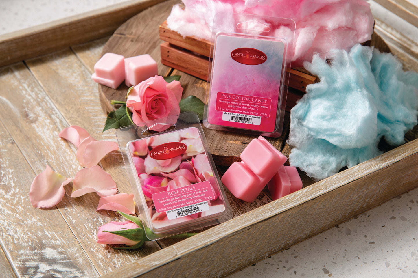 2.5 oz Wax Melt Pink Cotton Candy
