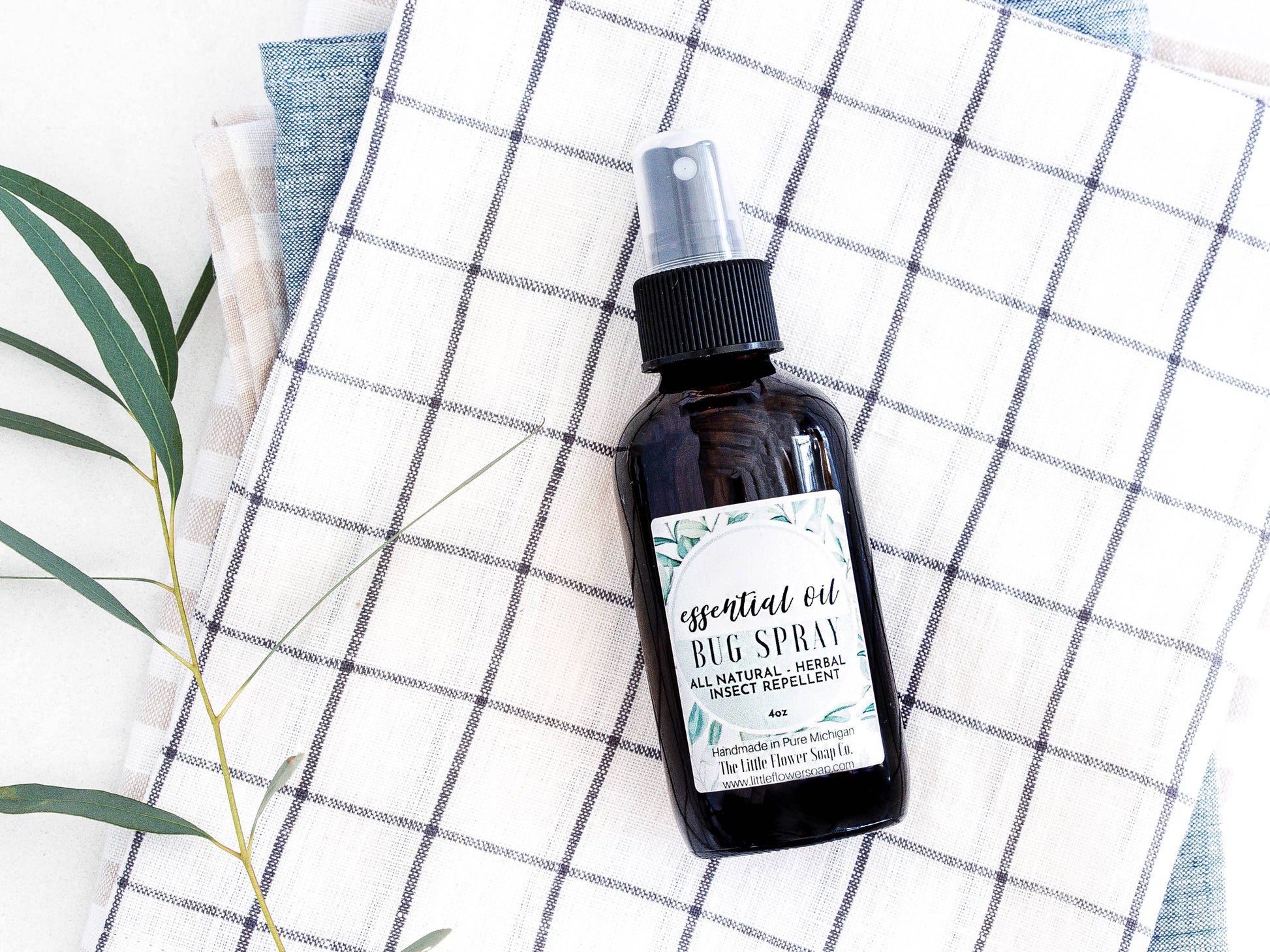All-Natural Essential Oil Bug Spray - 3.7 oz