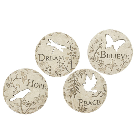 Alpine Corporation 10" Inspirational Garden Stepping Stones, photo 2 of 2