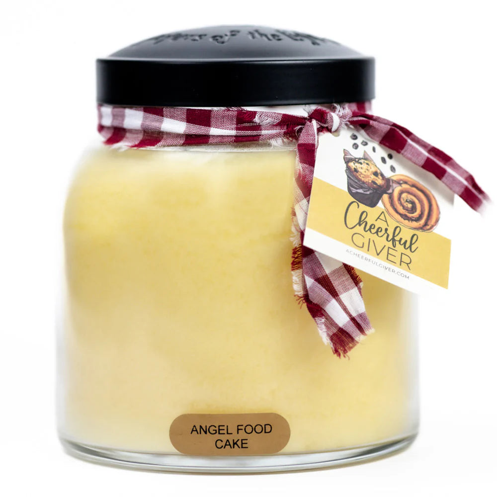 Angel Food Cake 34 oz Jar Candle - A Cheerful Giver, photo 1 of 2