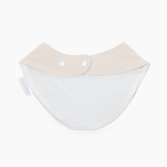 Bandana Bib - Cream, 100% cotton, photo 2 of 3