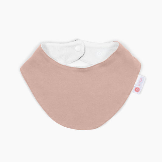 Bandana Bib - Guava, 100% cotton