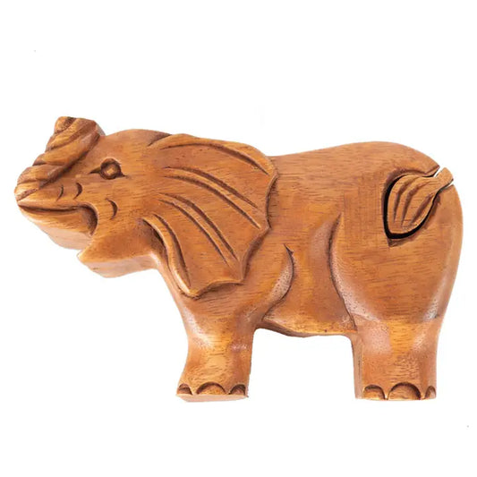 Elephant Puzzle Box