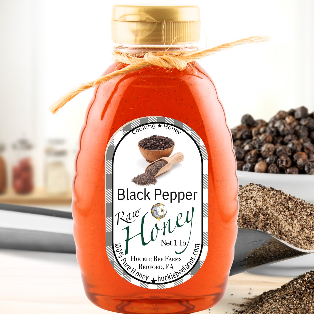 Black Pepper Infused Honey