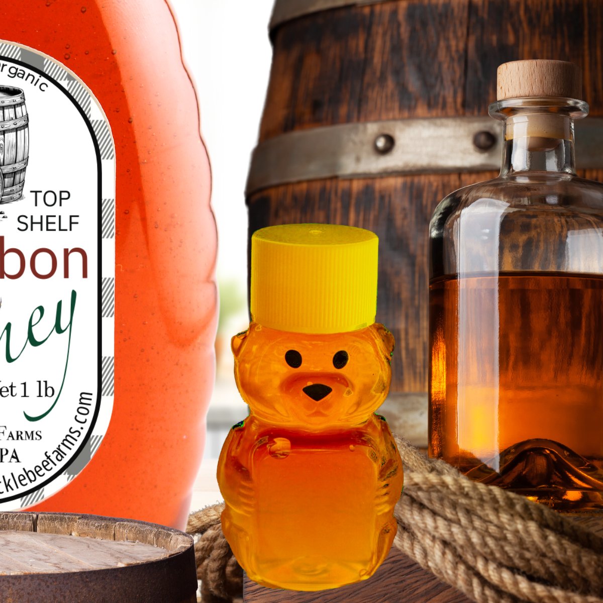 Bourbon Infused Honey