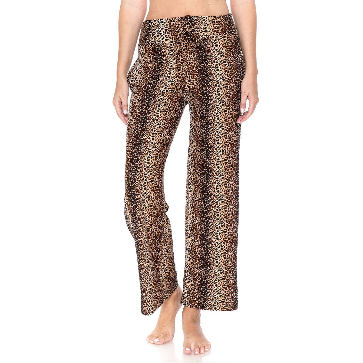 Buttery Soft Print Lounge Pants - Animal Print, photo 2 of 4