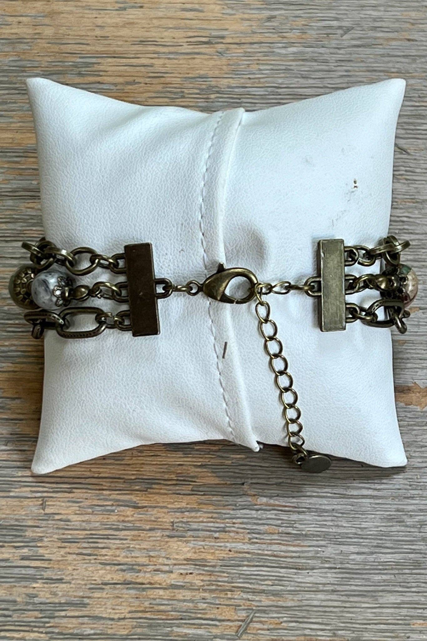 Carter 3-Layer Beaded Bracelet - Bronze, photo 4 of 4