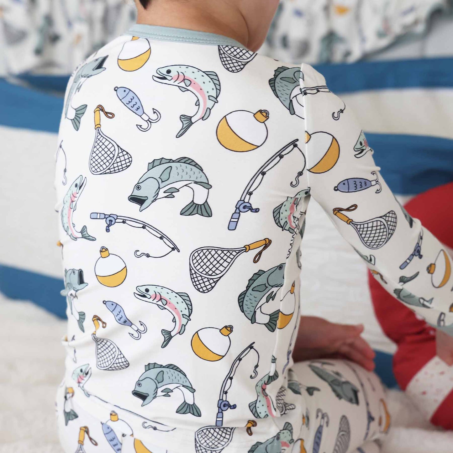 "Catch of the Day" Bamboo 2-Piece Pajama Set, photo 7 of 11