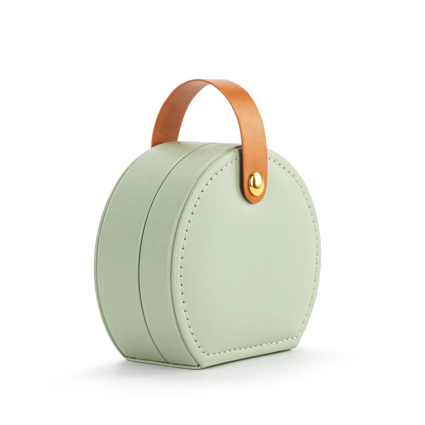 Sage Travel Jewelry Case - 4x3in