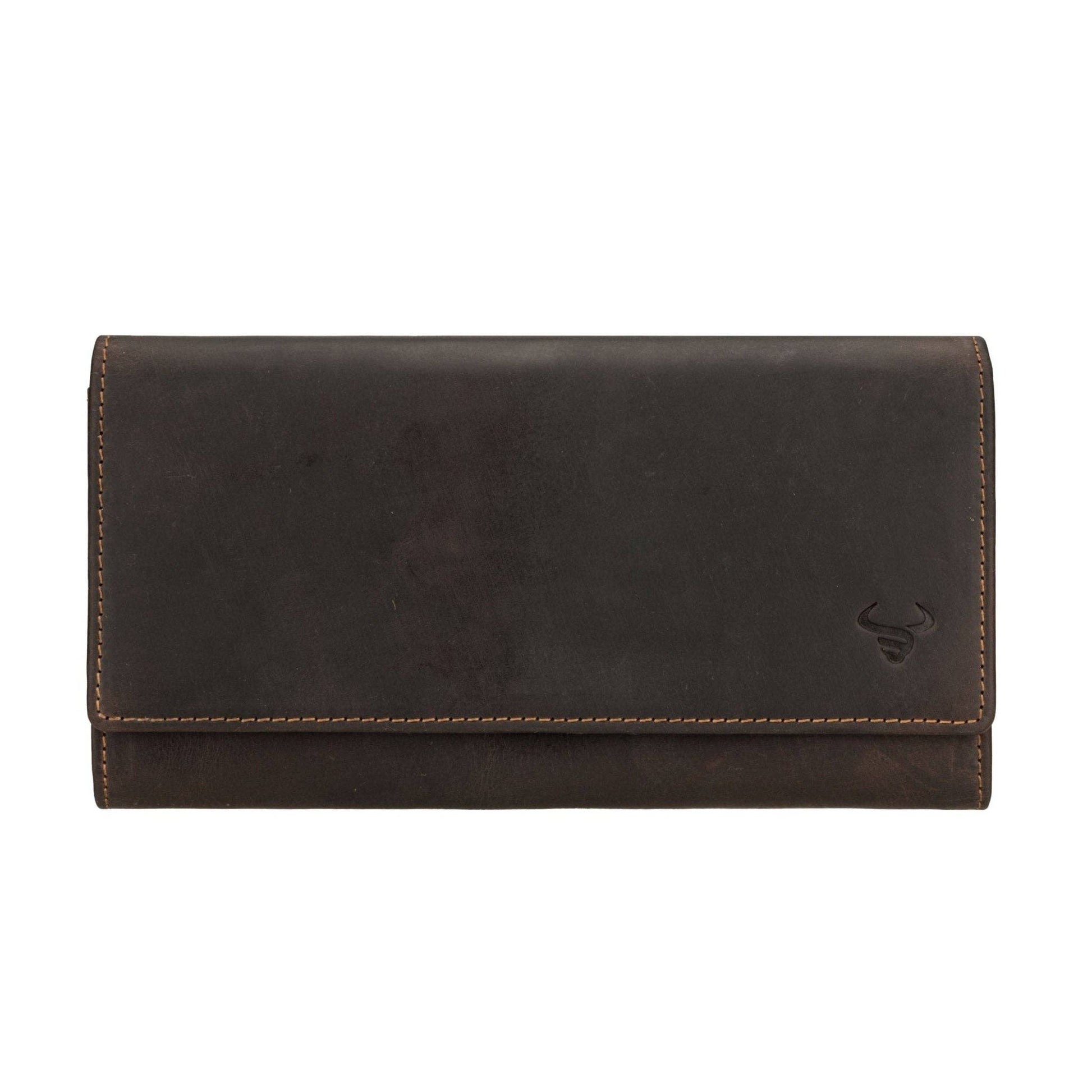 Charlotte Full-Grain Leather RFID Wallet - Women's, Brown