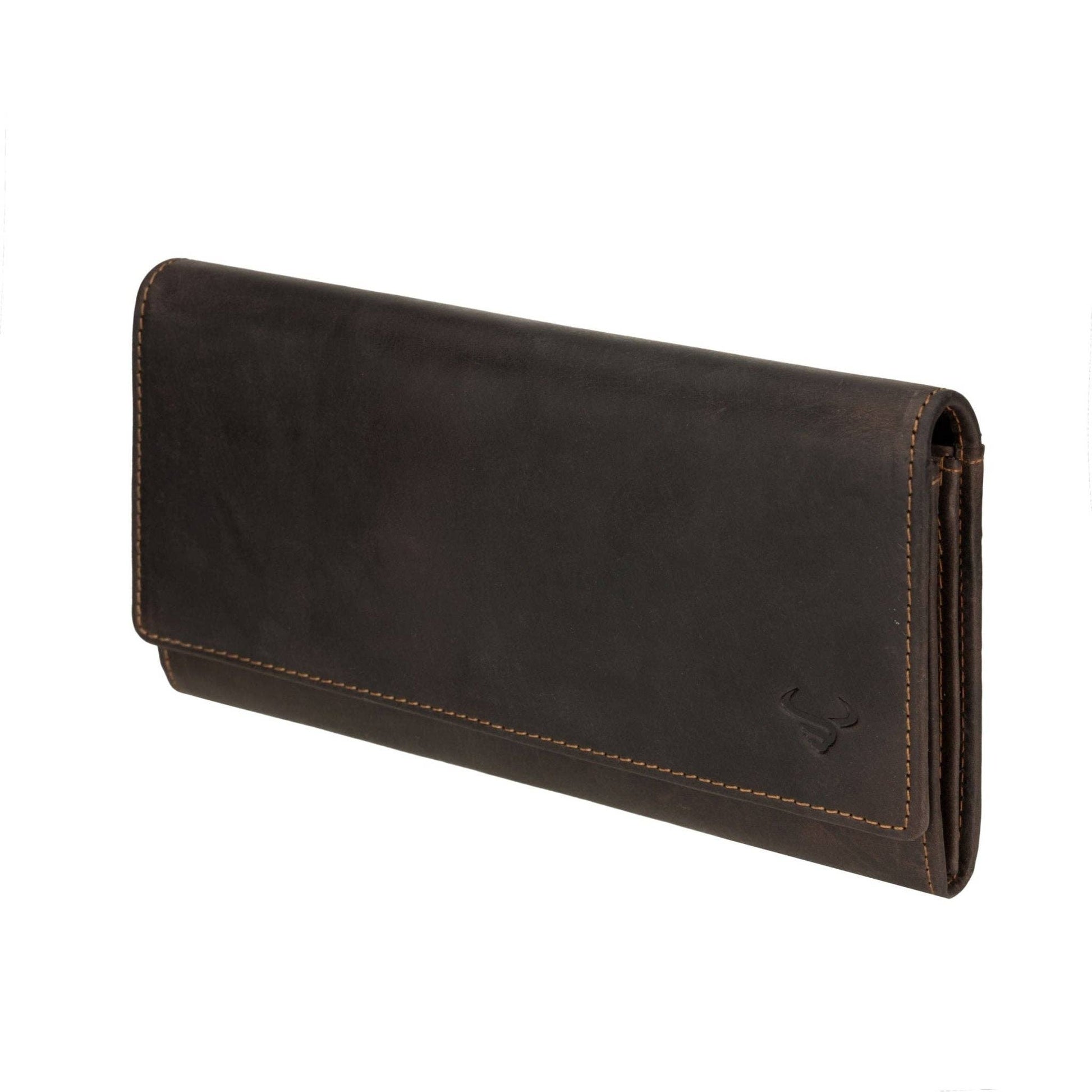 Charlotte Full-Grain Leather RFID Wallet - Women's, Brown, photo 3 of 8