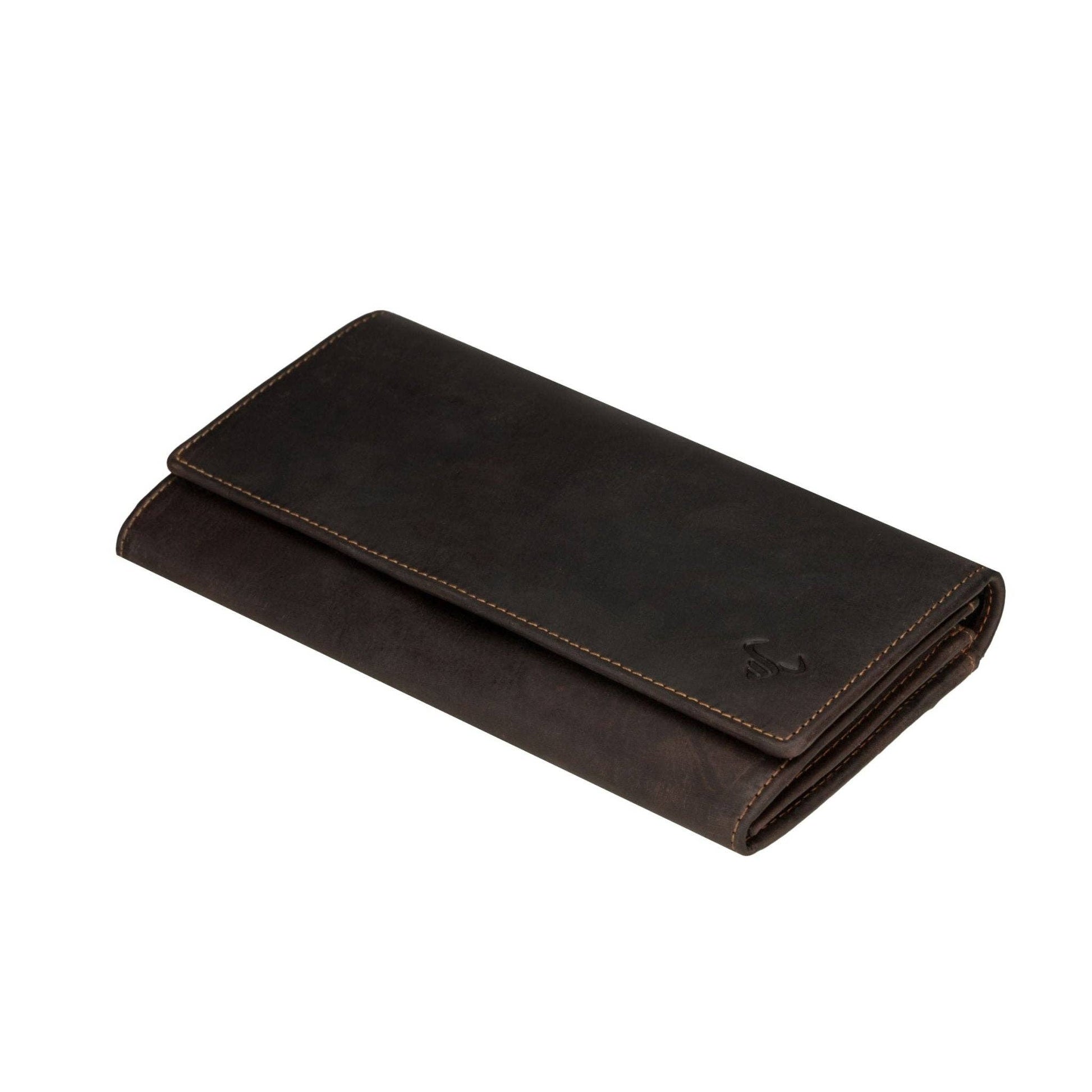 Charlotte Full-Grain Leather RFID Wallet - Women's, Brown, photo 5 of 8