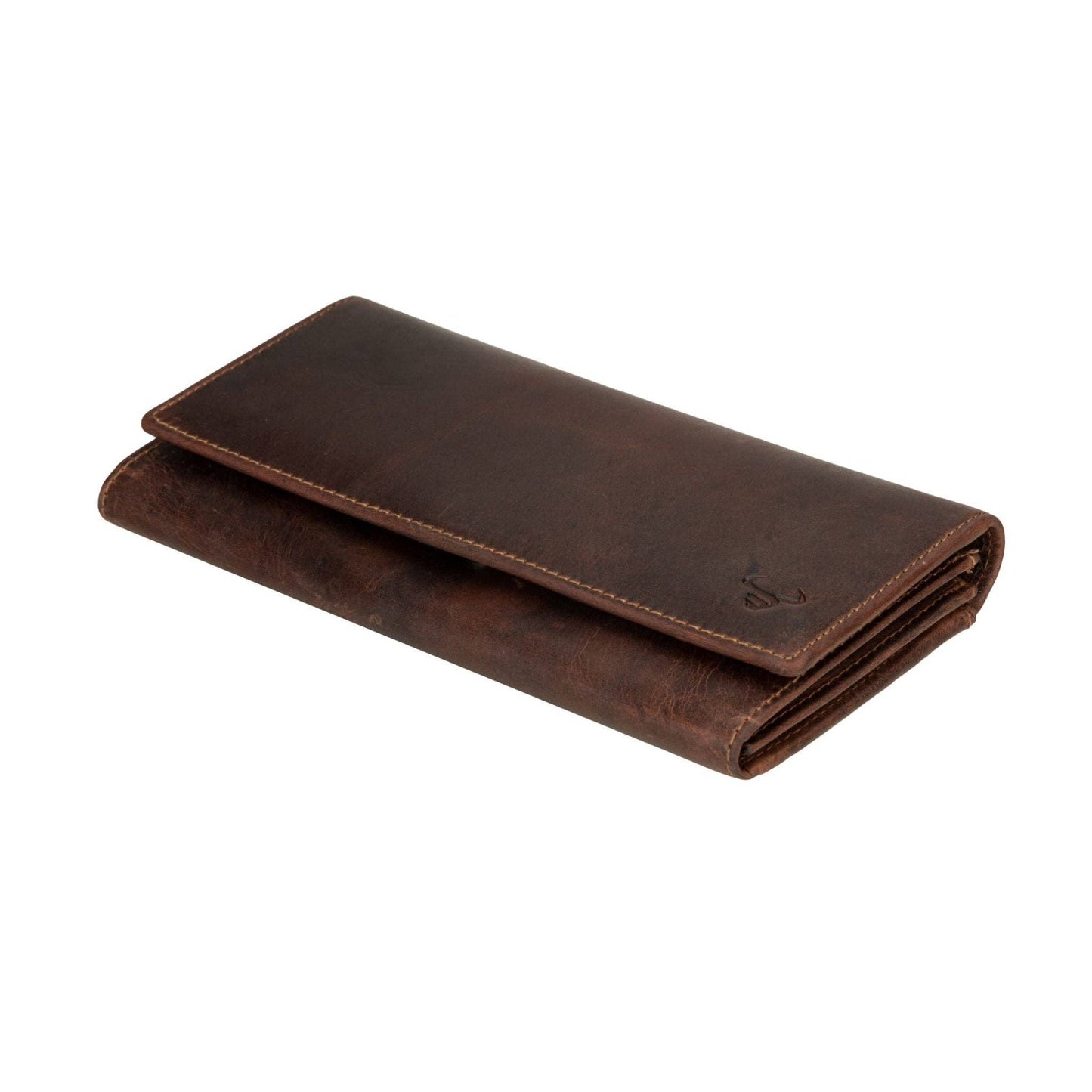 Charlotte Full-Grain Leather RFID Wallet - Women's, Chestnut, photo 4 of 7