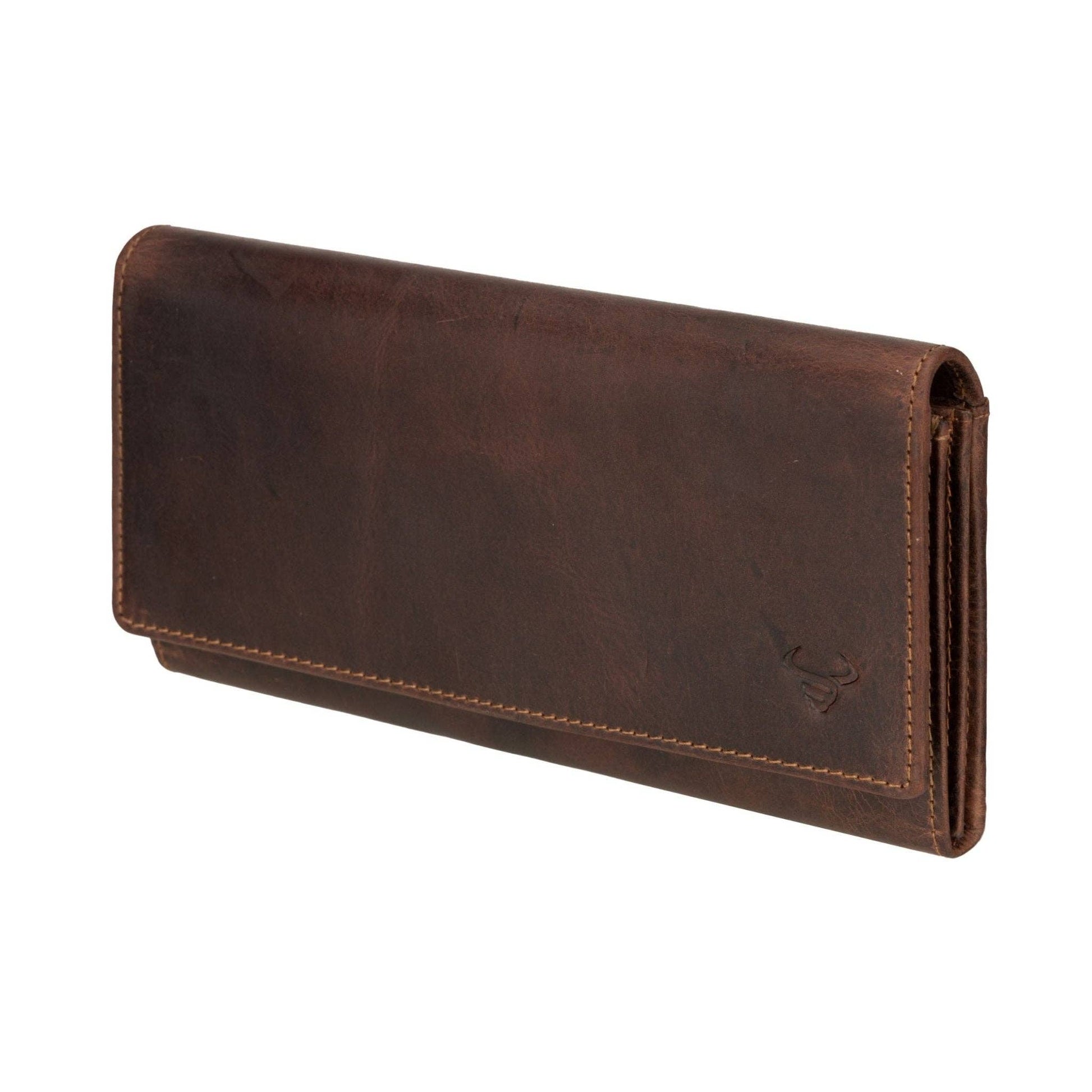 Charlotte Full-Grain Leather RFID Wallet - Women's, Chestnut, photo 5 of 7