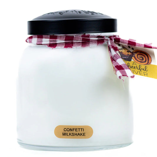 Confetti Milkshake 34 oz Jar Candle - A Cheerful Giver