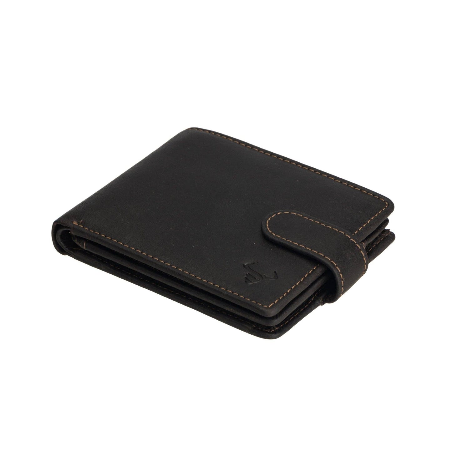 Phoenix Leather Clip Wallet – Men – Brown