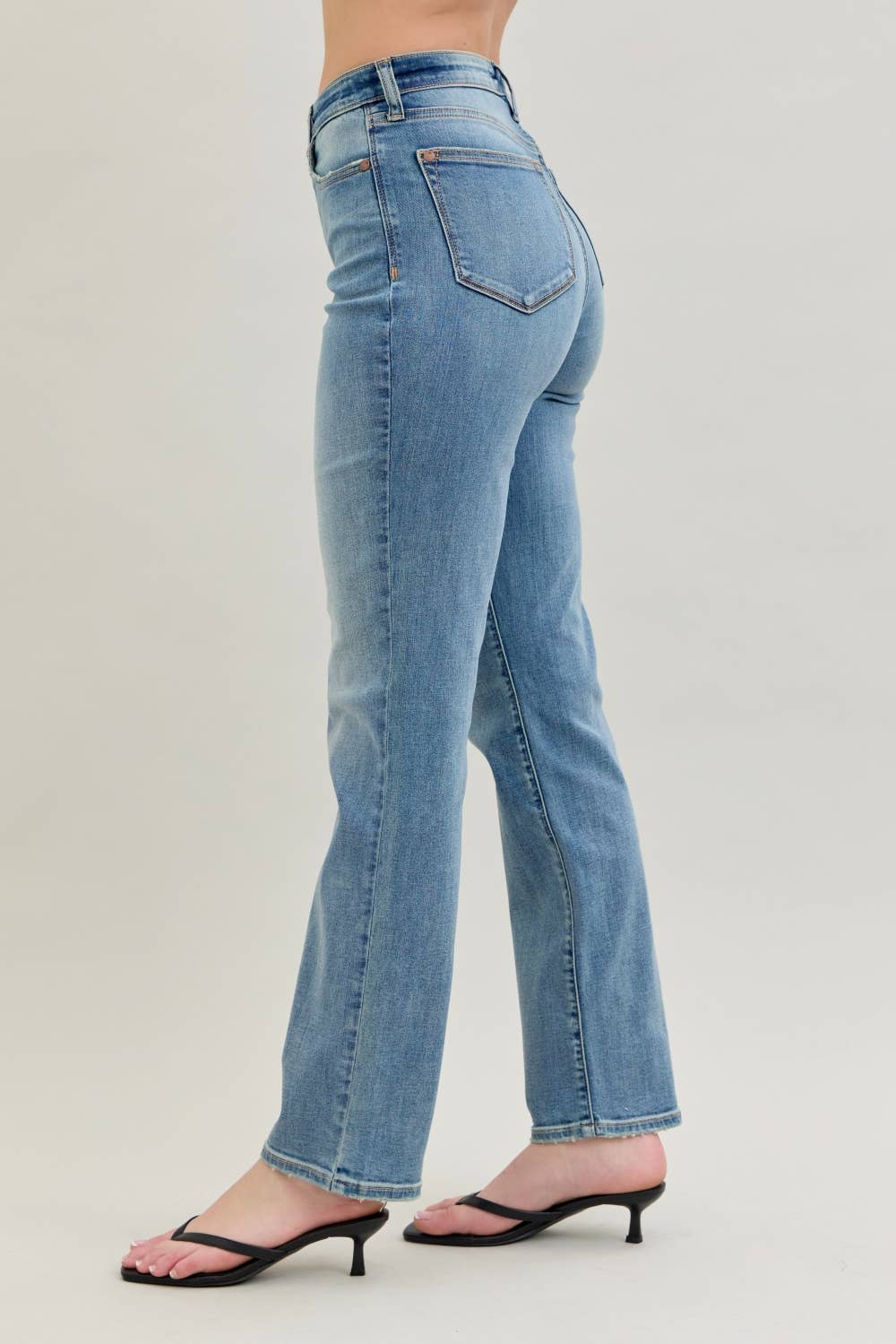 High Waist Straight Fit