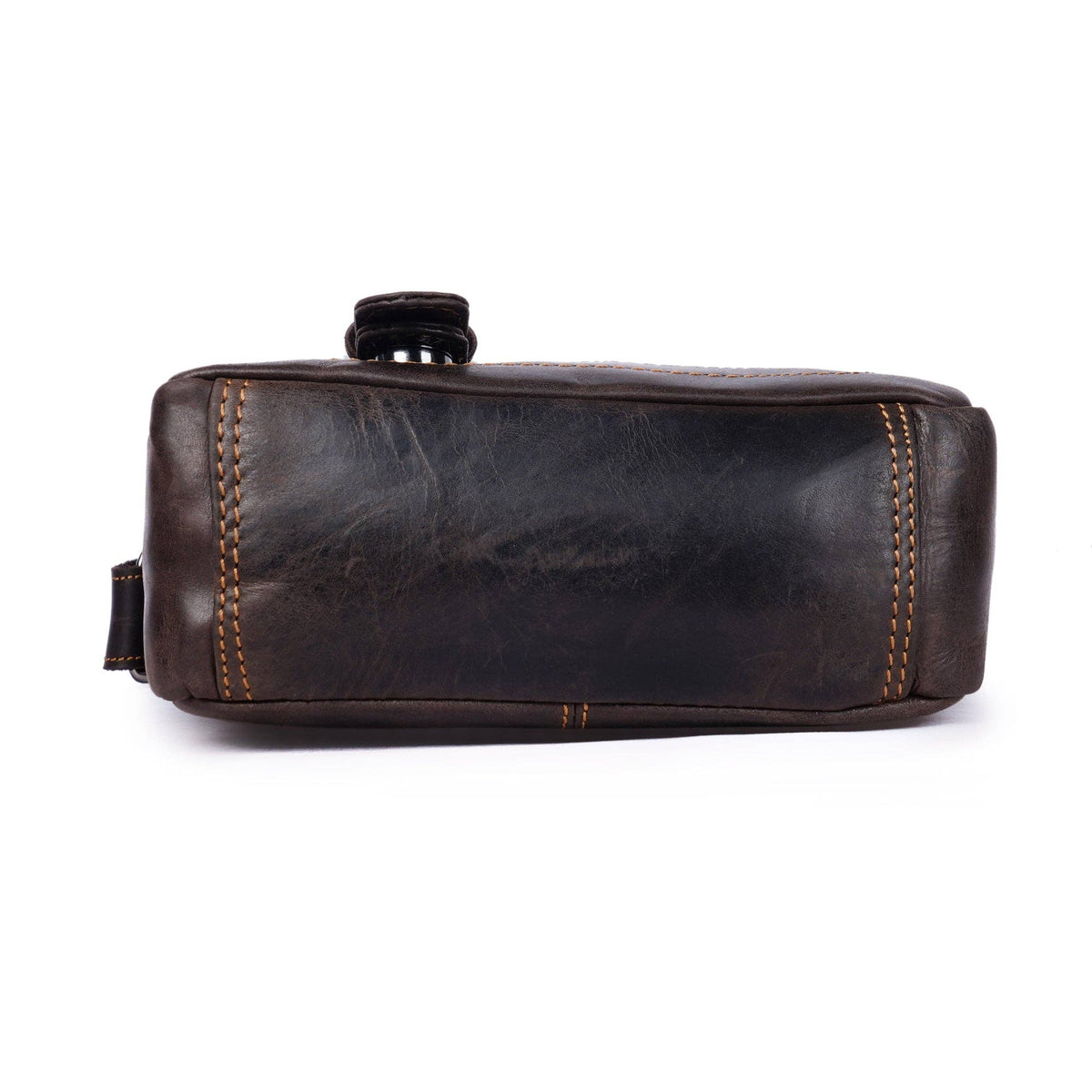 Dallas Leather Crossbody Bag - Brown Unisex, photo 8 of 8