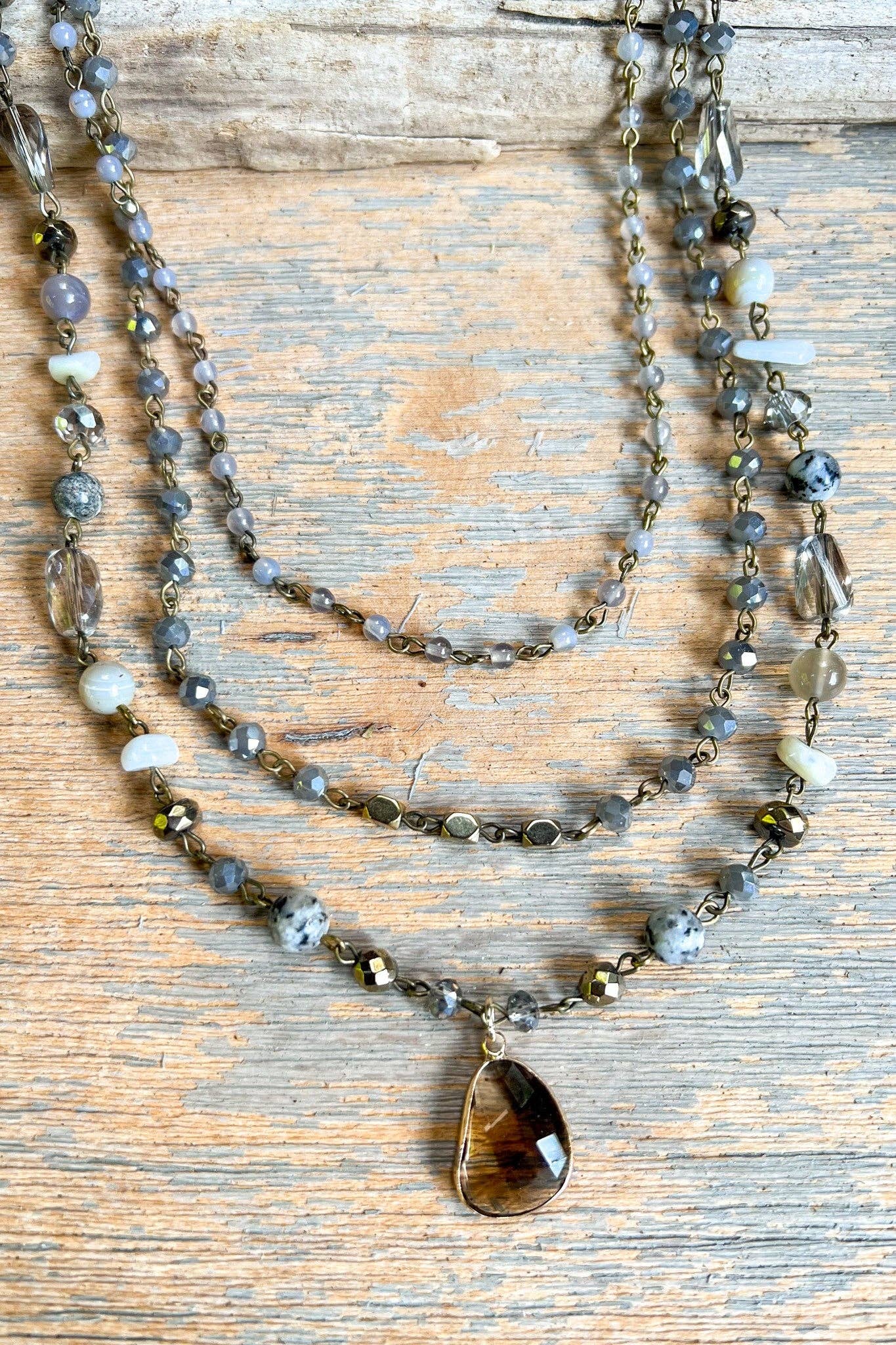 Darcy Convertible Beaded Necklace, photo 2 of 4