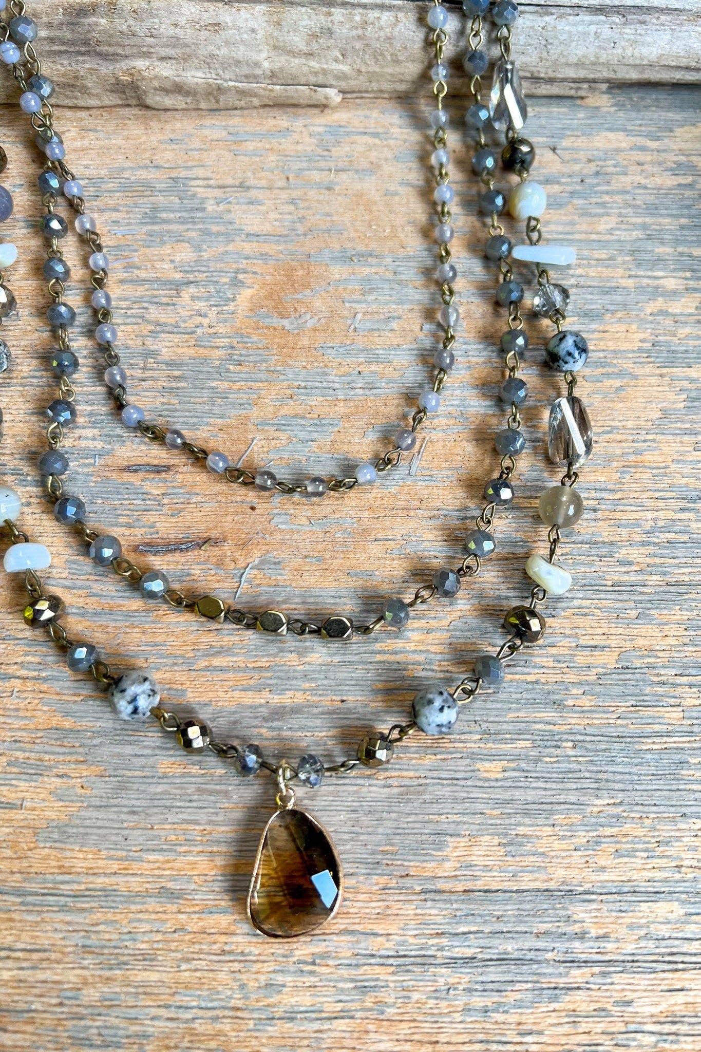 Darcy Convertible Beaded Necklace, photo 3 of 4