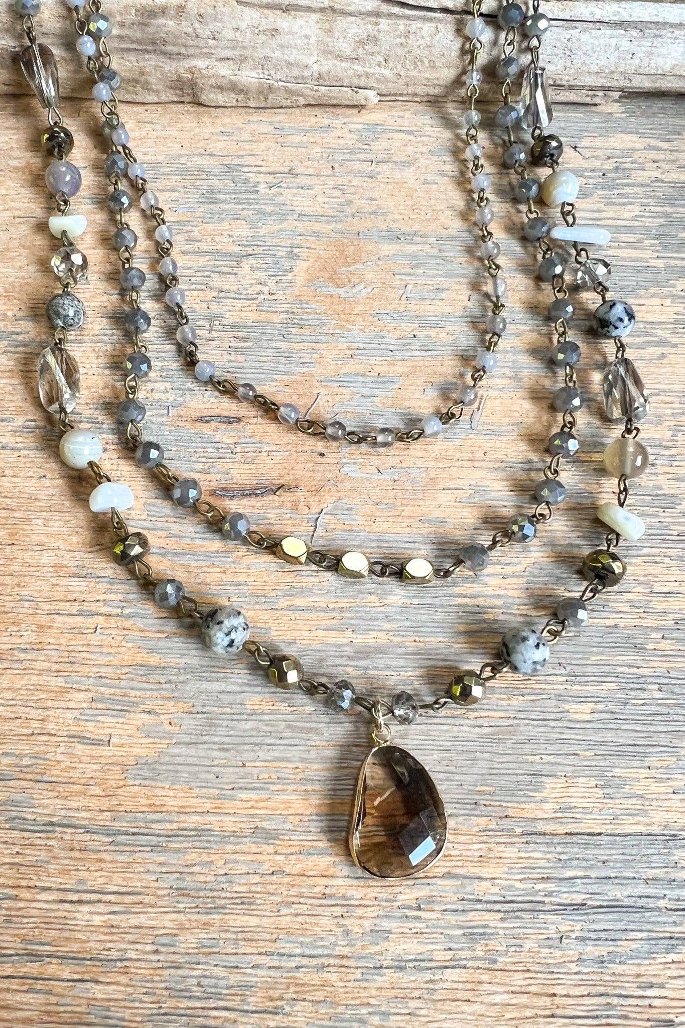 Darcy Convertible Beaded Necklace, photo 4 of 4