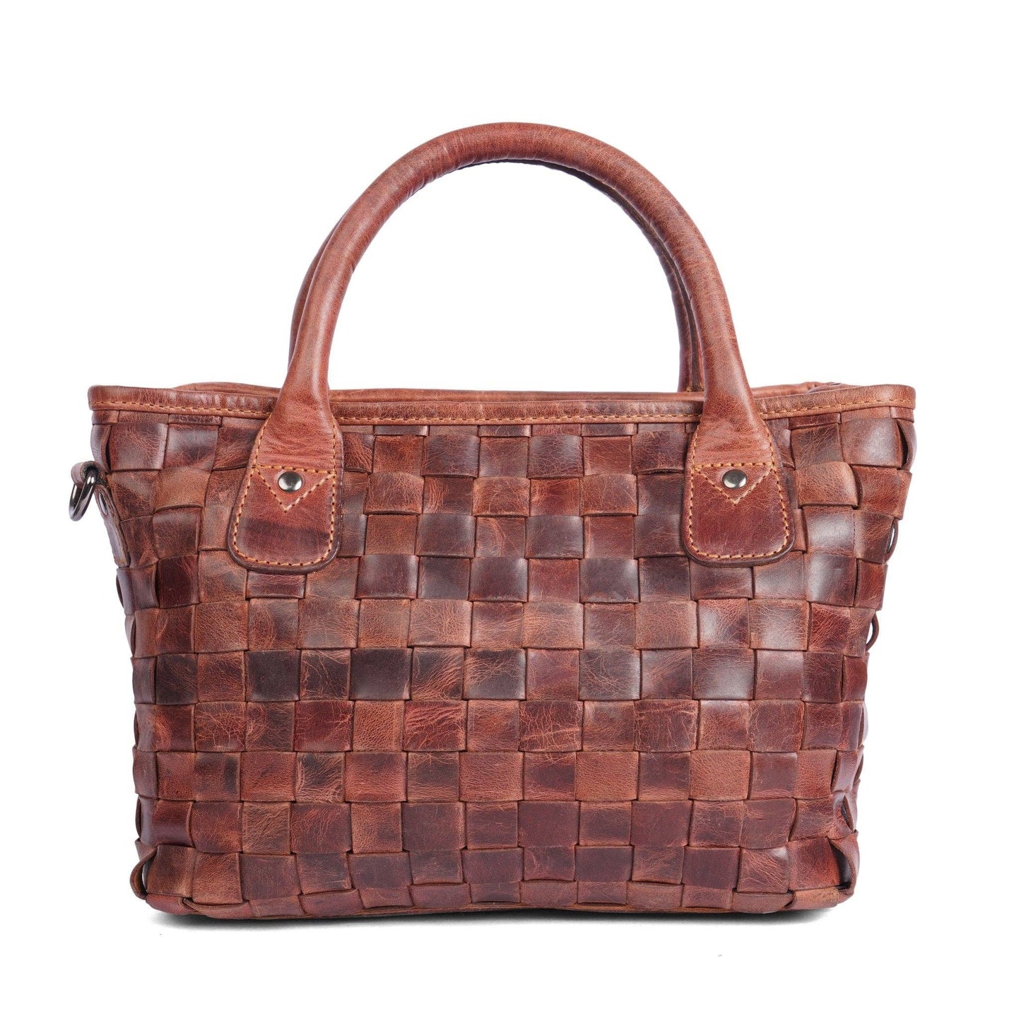 Florence Leather Tote Bag – Women – Chestnut