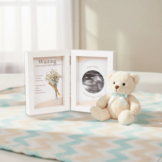 "First Breath" Ultrasound Keepsake Shadow Box Frame - 4x6, photo 1 of 3