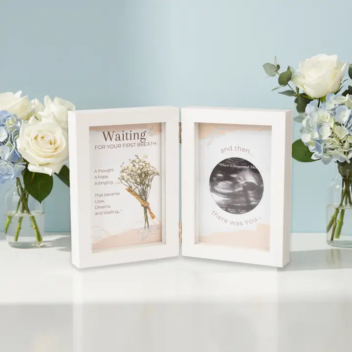 "First Breath" Ultrasound Keepsake Shadow Box Frame - 4x6, photo 3 of 3