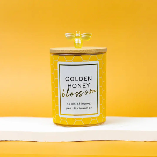 Golden Honey Blossom – 10oz Spring Scented Gift Candle