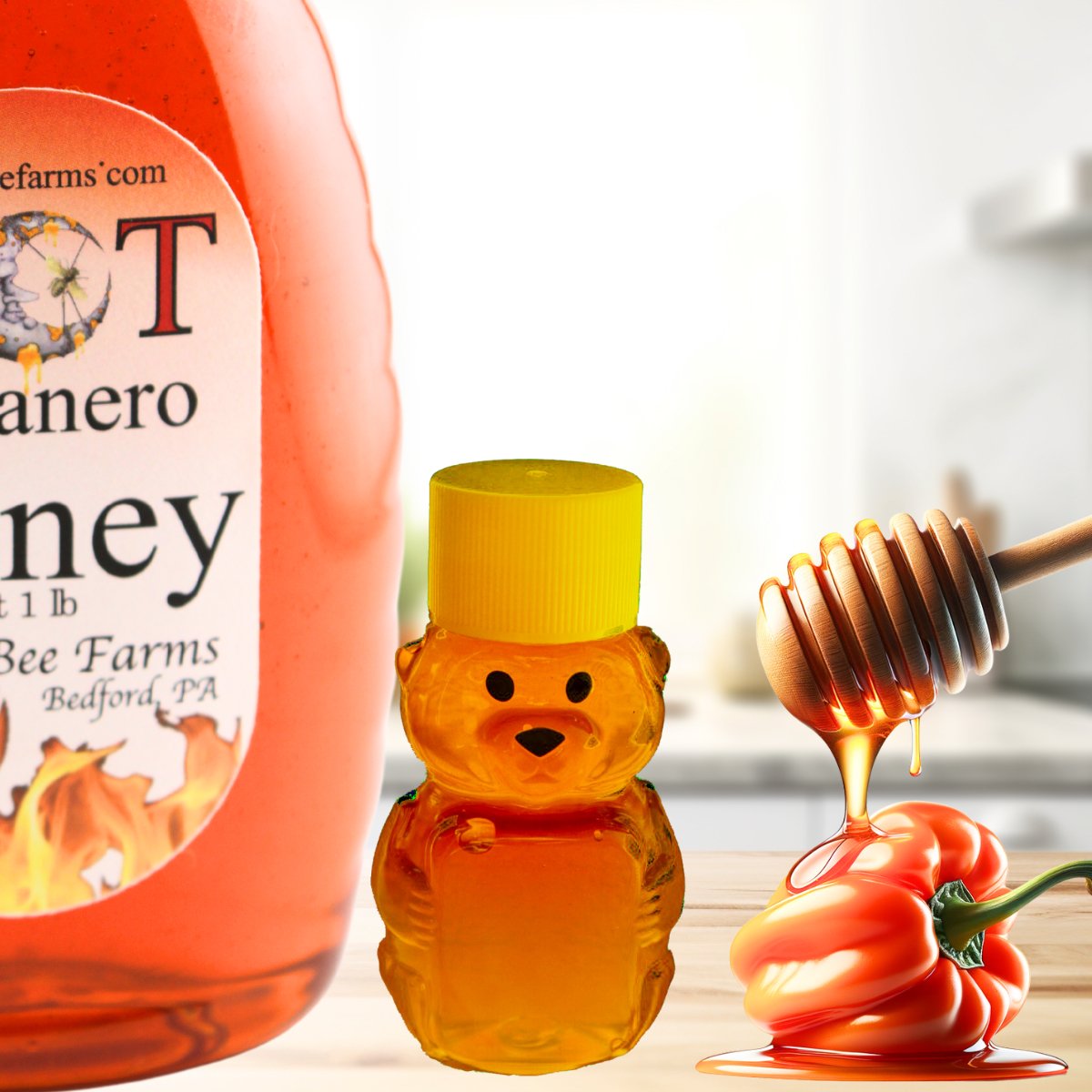 Habanero Infused Honey