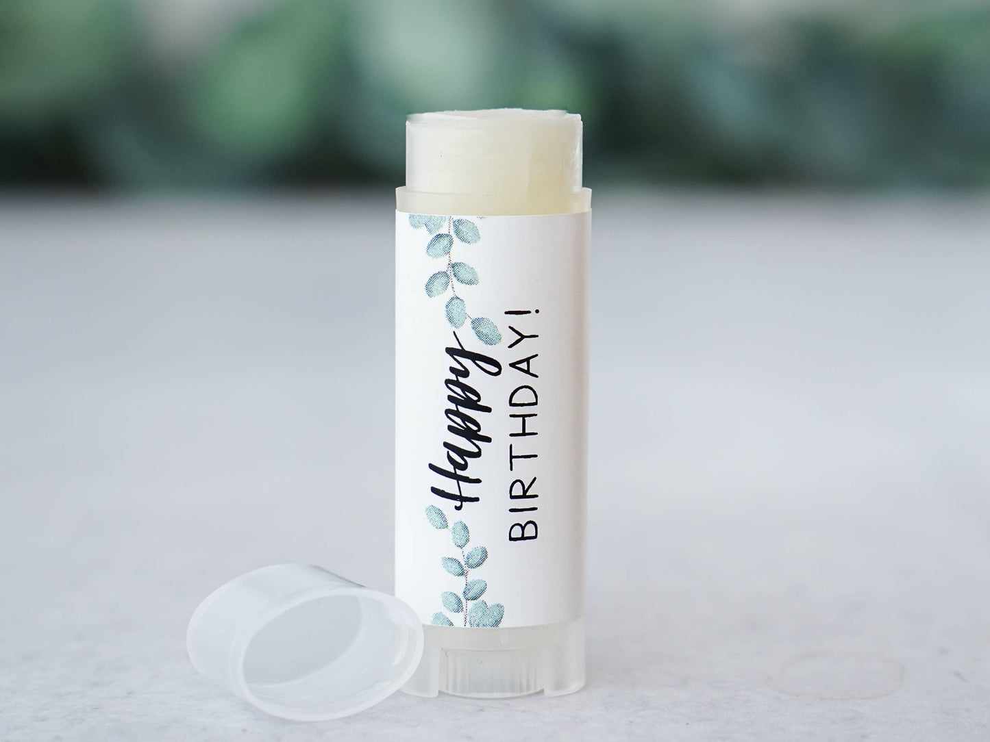 Happy Birthday Mini Candle & Lip Balm Favor Set, photo 3 of 3