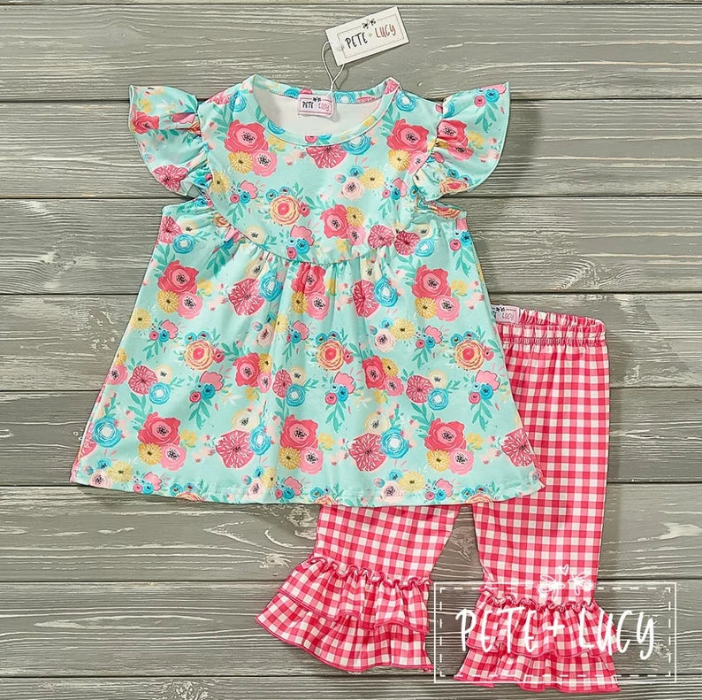 Sunny Bloom 2 Piece Set 0-6 mos
