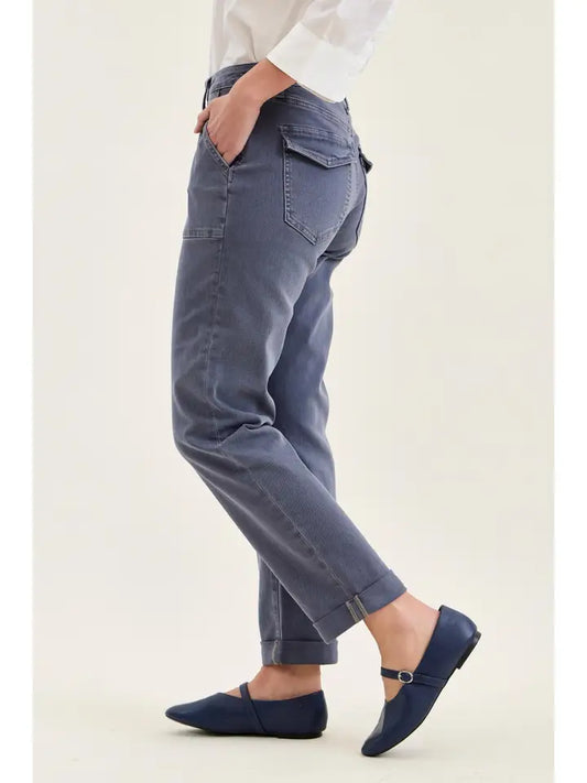 Judy Blue Aurora Weekender High Rise Jeans - Vintage Indigo, photo 3 of 5