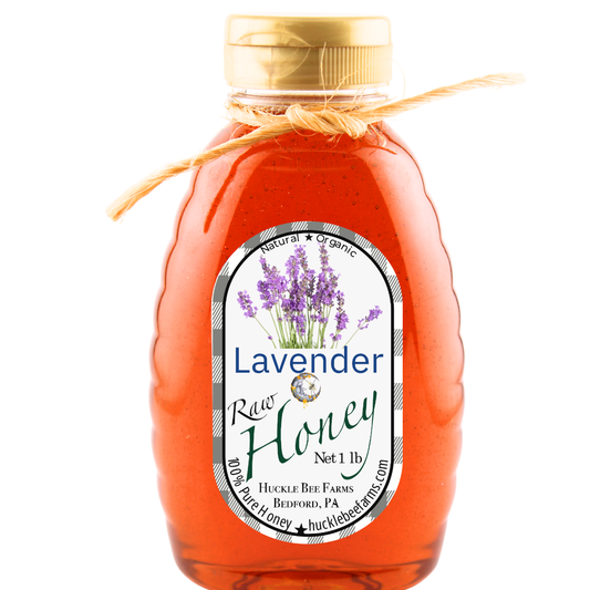 Lavender Infused Raw Honey - 1 lb, photo 2 of 4