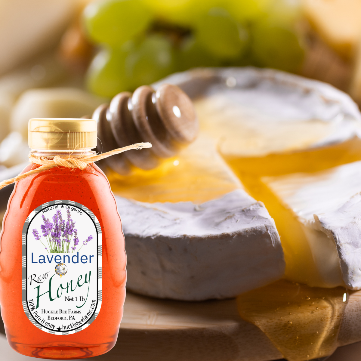 Lavender Infused Raw Honey - 1 lb, photo 4 of 4