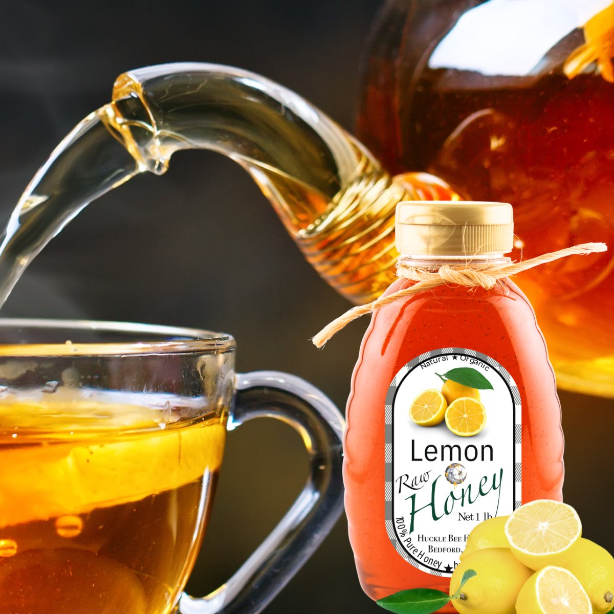 Lemon Infused Honey