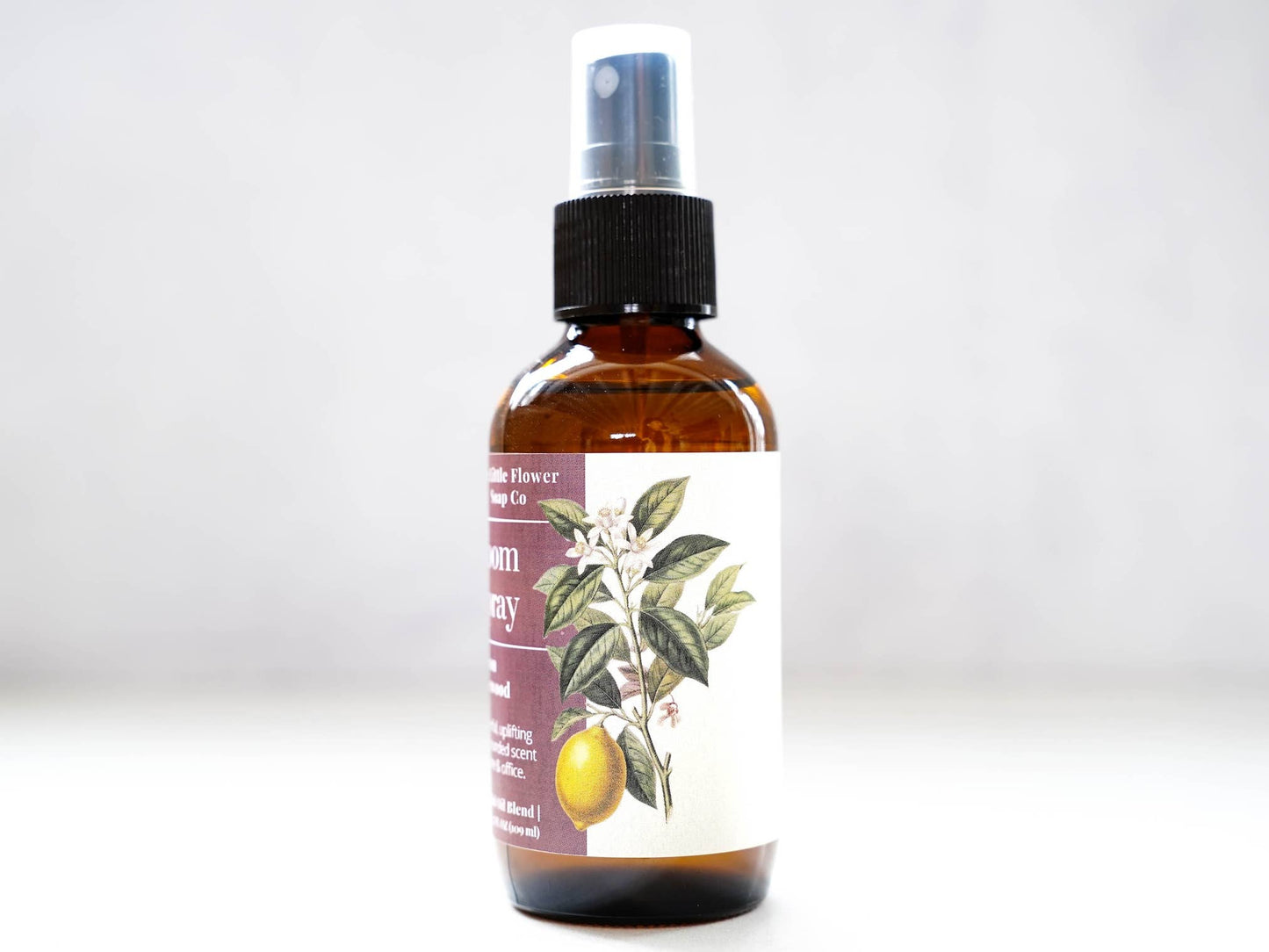 Lemon Rosewood essential oil room spray, 4 oz, photo 4 of 5