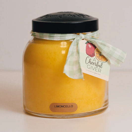 Limoncello Jar Candle - Papa 34 OZ