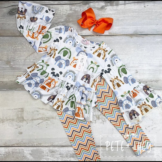 Happy Zoo 2 Piece Set Size 5